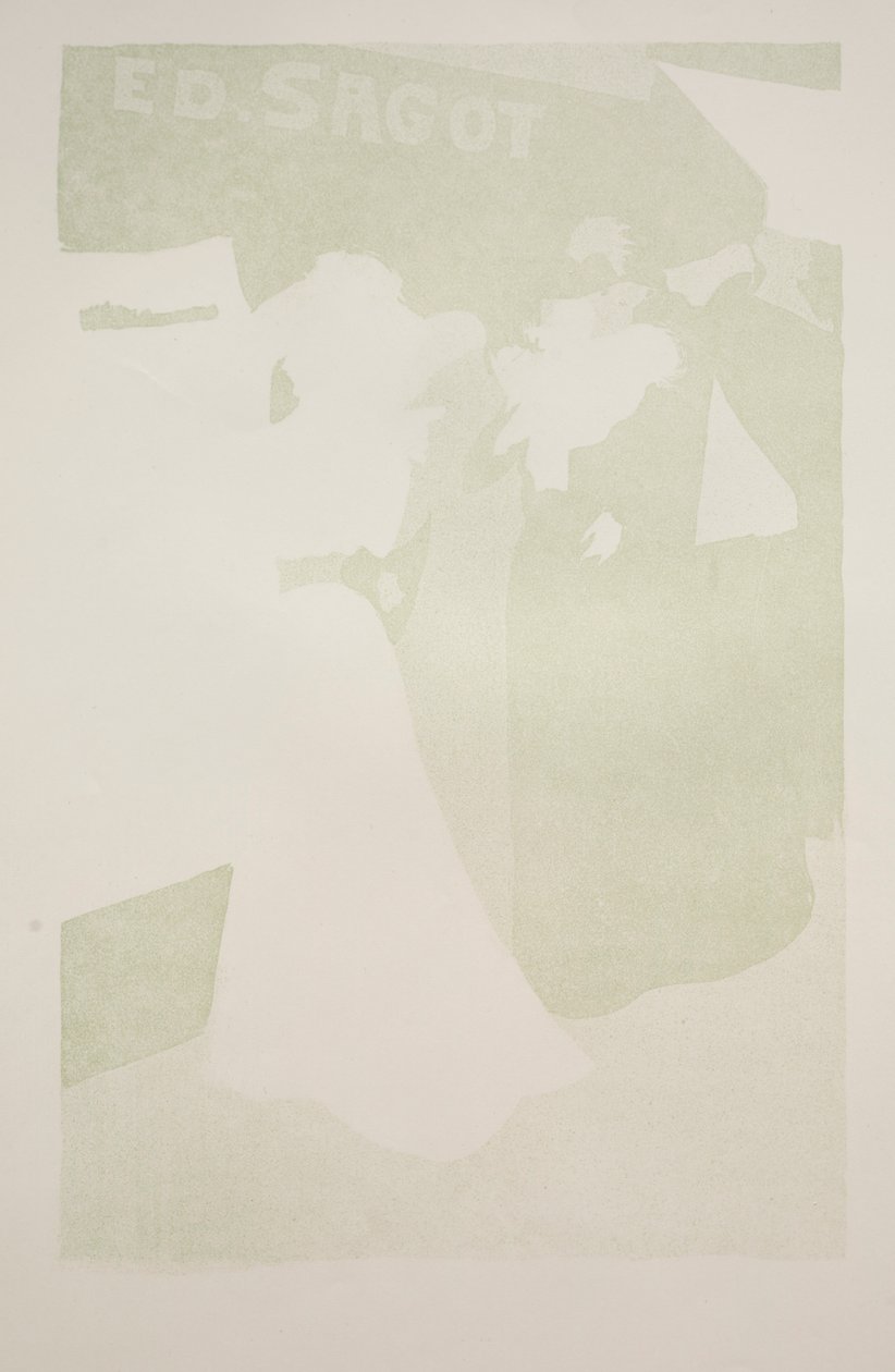 萨戈特的画廊，1898年。 作者 乔治·阿尔弗雷德·博蒂尼