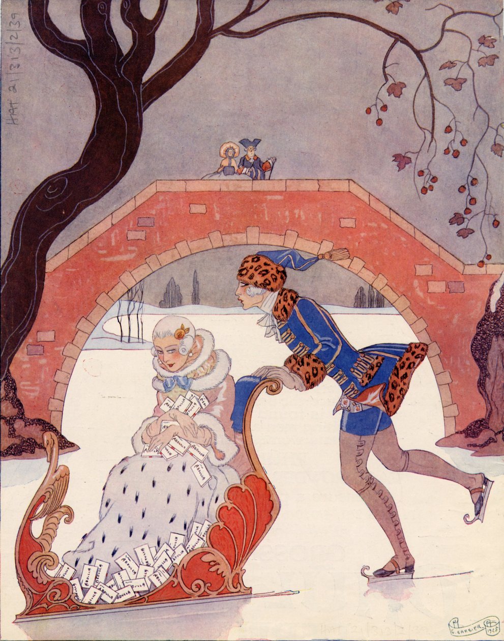 阿卜杜拉香烟，1925年 作者 乔治理发师