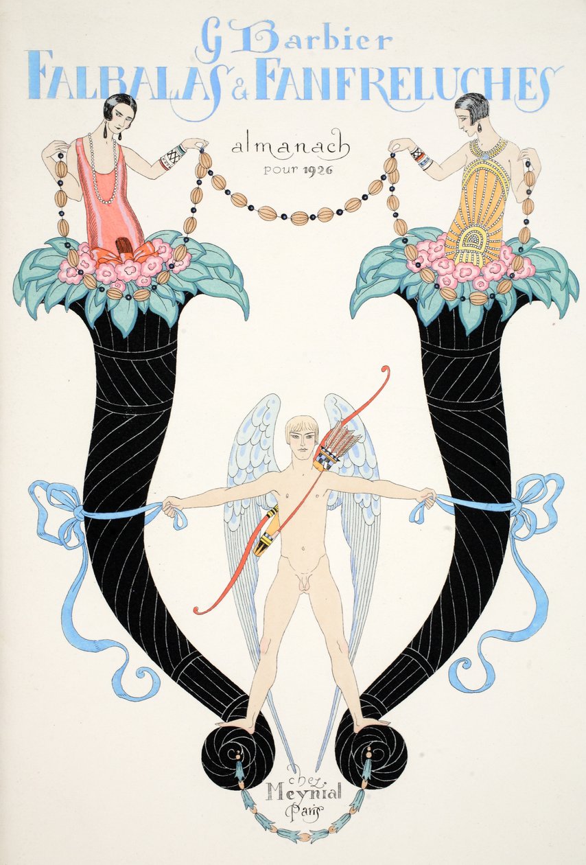 《Falbalas et Fanfreluches, Almanac des Modes Presentes, Pastes et Futures》的封面 作者 乔治理发师
