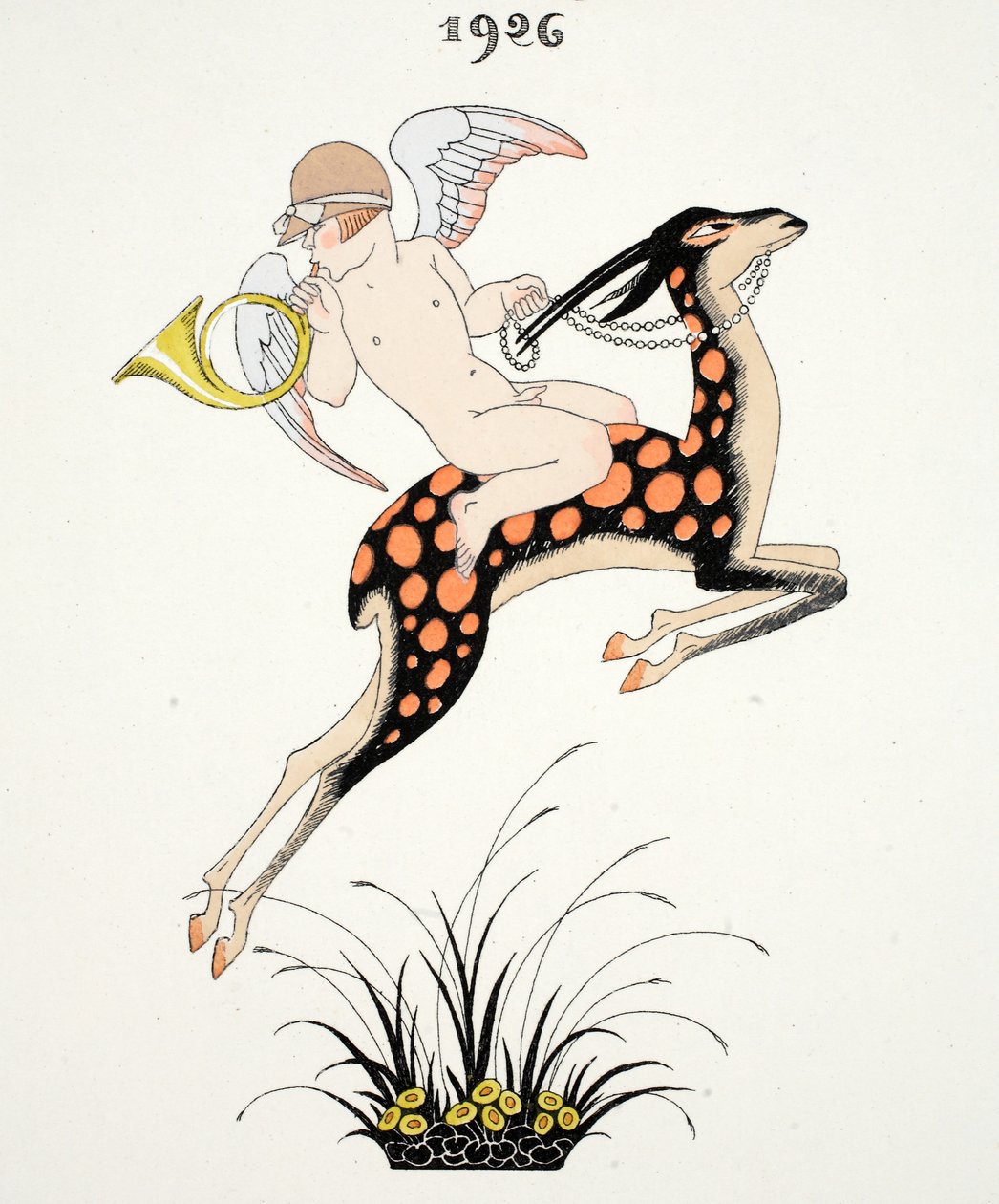 《Falbalas & Fanfreluches, Almanac des Modes Presentes, Pastes et Futures》卷首 作者 乔治理发师