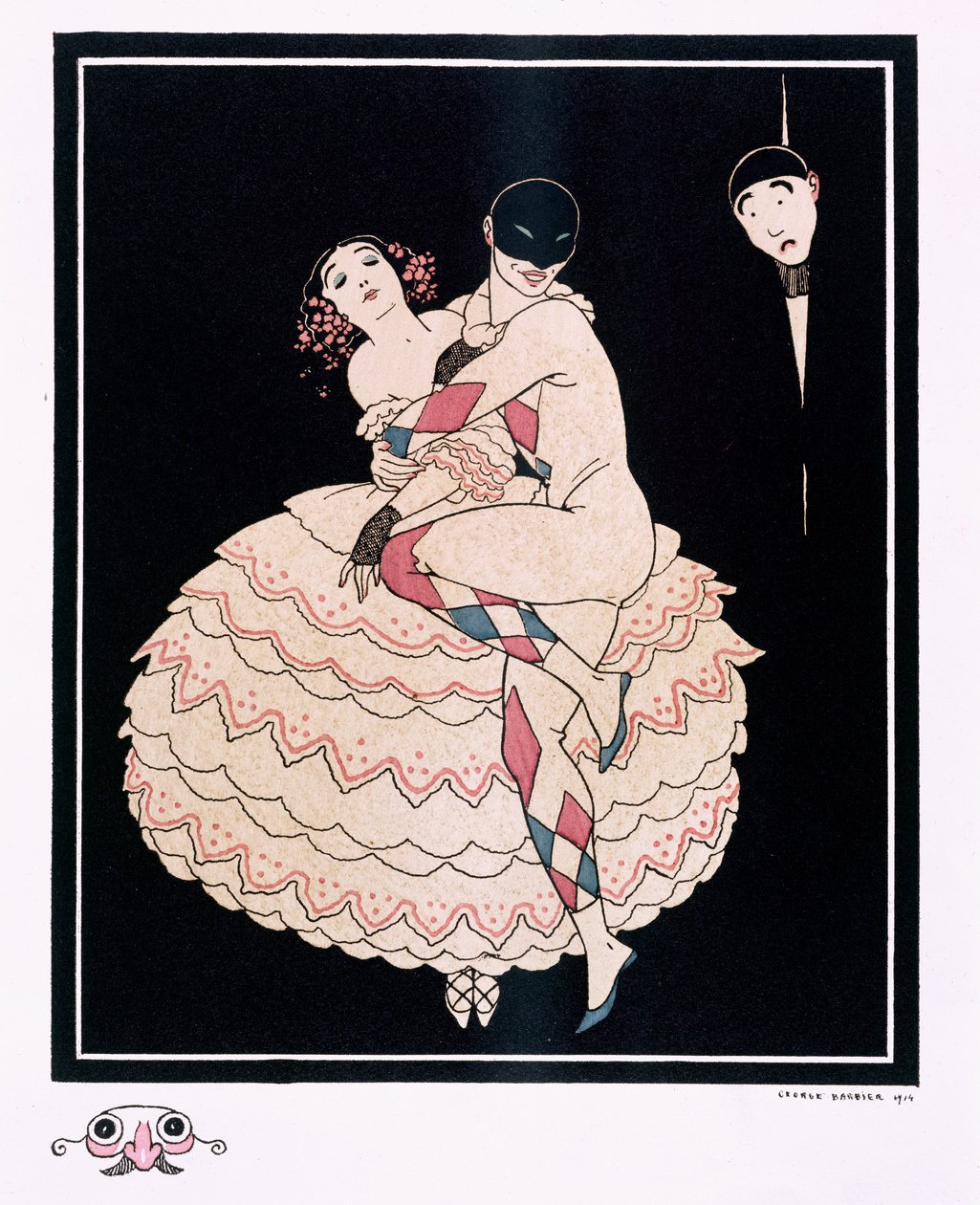 Karsavina, pub.1914 年（彩色印刷版） 作者 乔治理发师