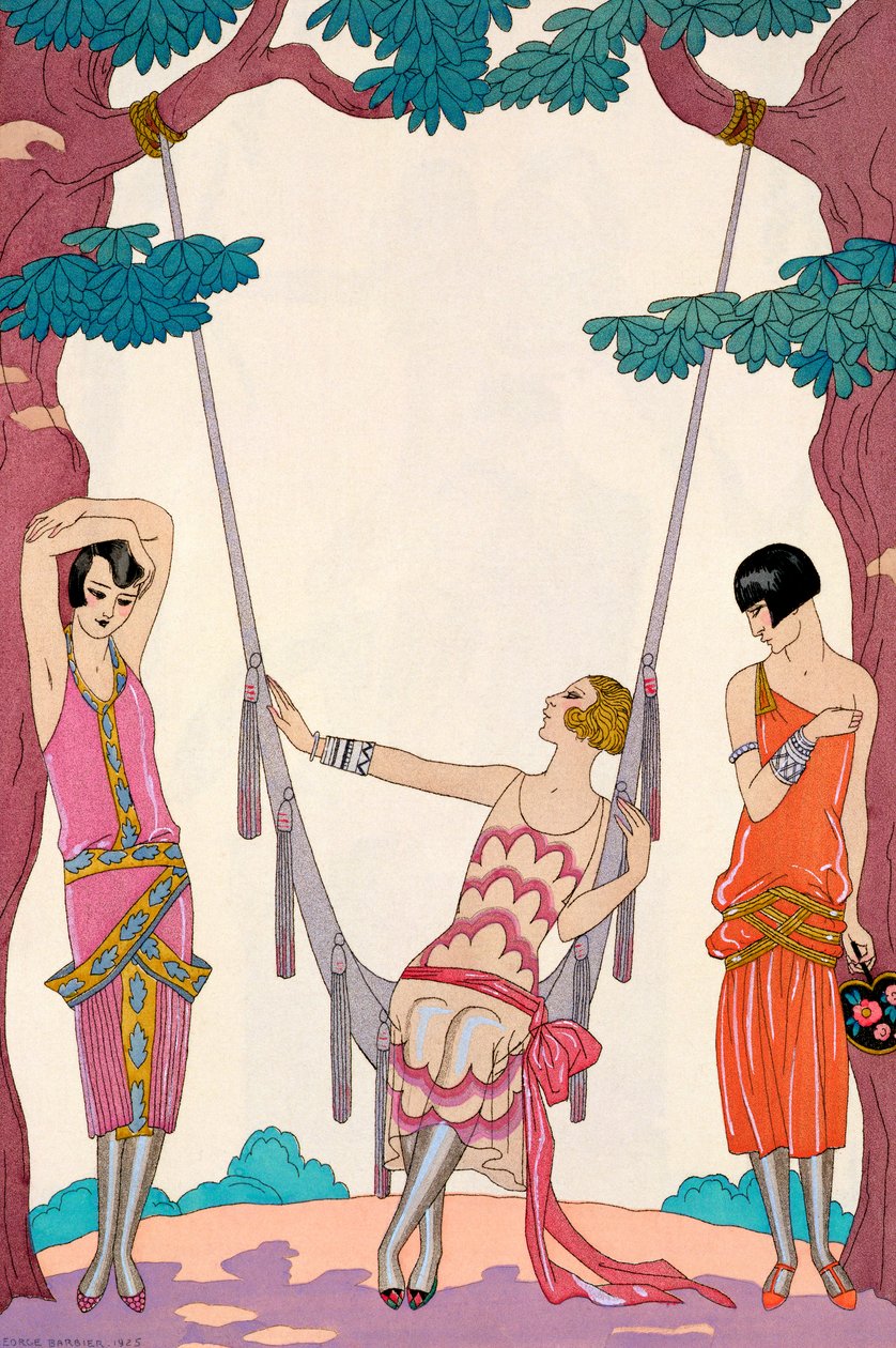 夏天》，1925年 作者 乔治理发师