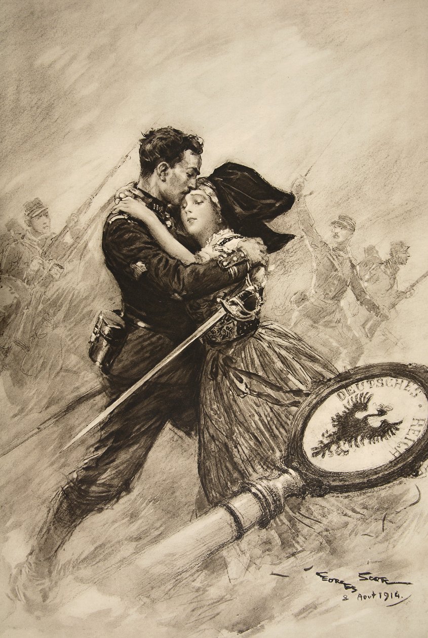 为爱和乡村，1914年 作者 乔治·贝尔汀·斯科特
