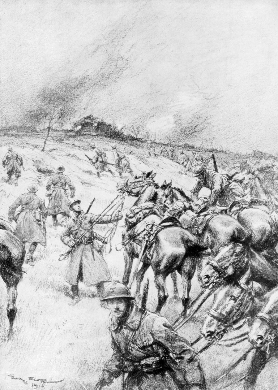 1918年，1926年的法国骑兵行动 作者 乔治·贝尔汀·斯科特