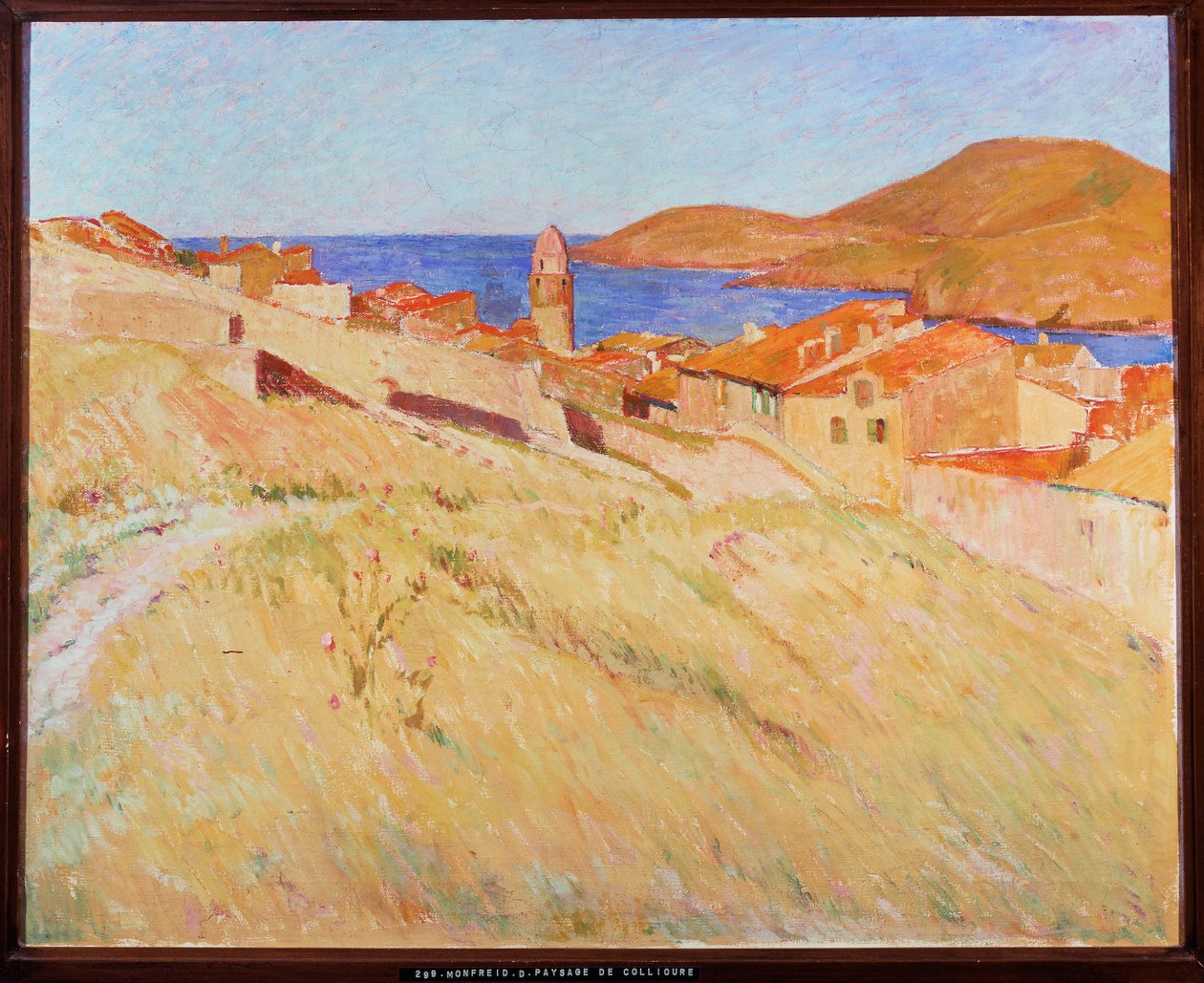 科利乌尔周围的风景（布面油画） 作者 乔治·丹尼尔·德蒙弗里德