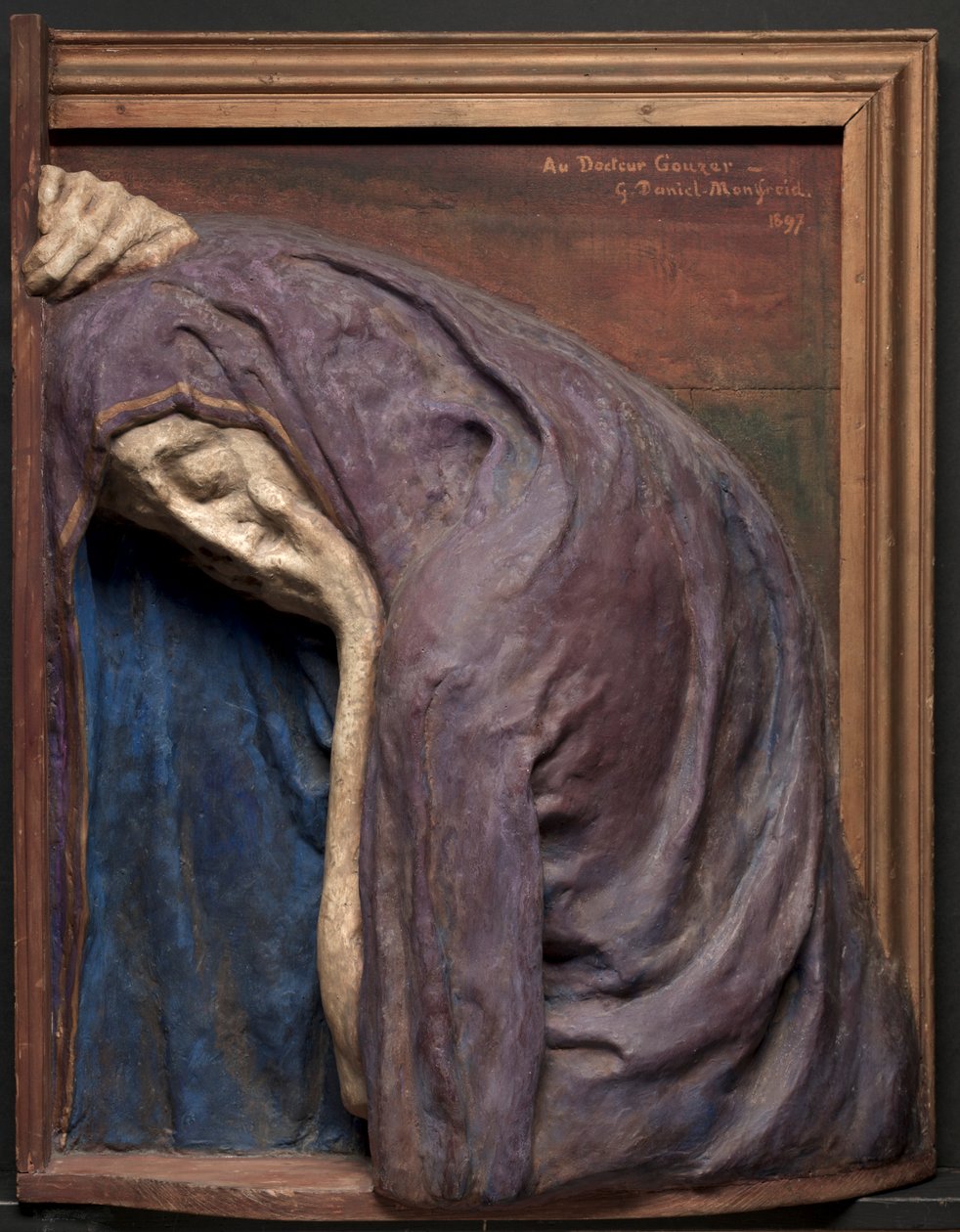 Mater Dolorosa 圣母玛利亚的哀悼，1897年。 作者 乔治·丹尼尔·德蒙弗里德