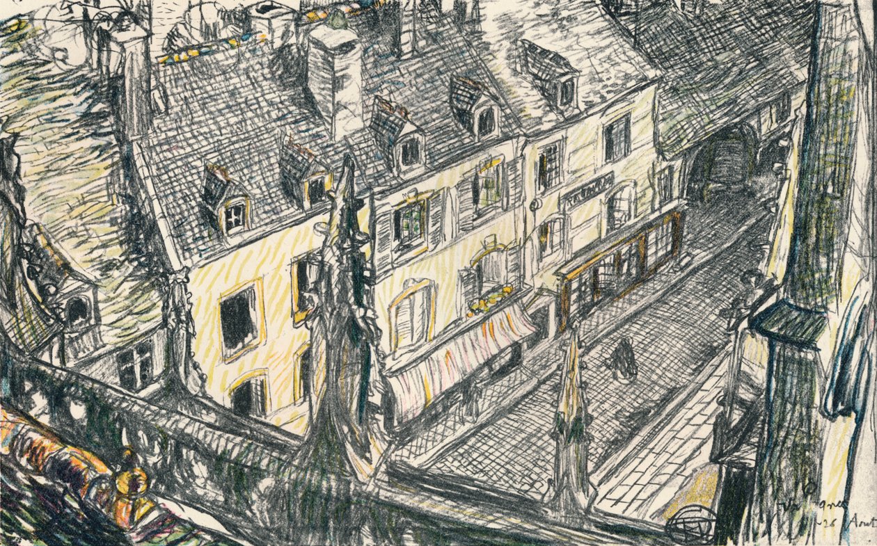 瓦隆大街（Rue De Valogne），c1911 作者 乔治·杜普依斯