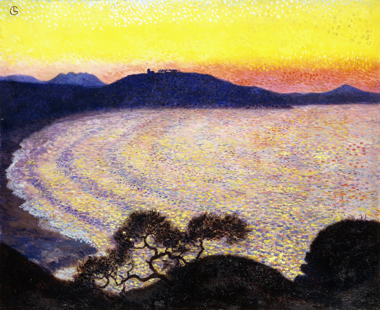 海湾海湾，1895年 作者 乔治·拉科姆
