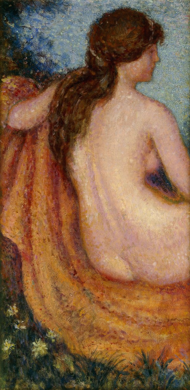 沐浴者； La Baigneuse-De Baadster， 作者 乔治莱门