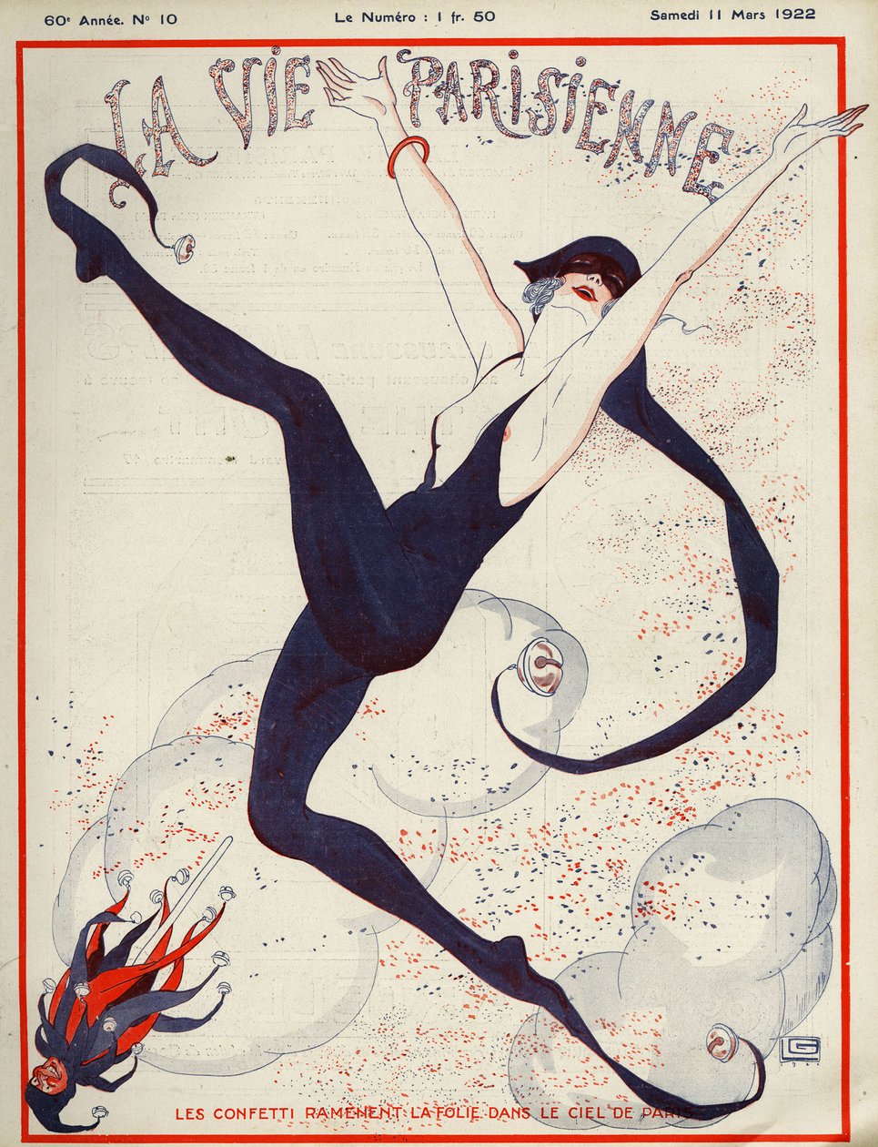 La Vie Parisienne》封面 作者 乔治·莱昂内克