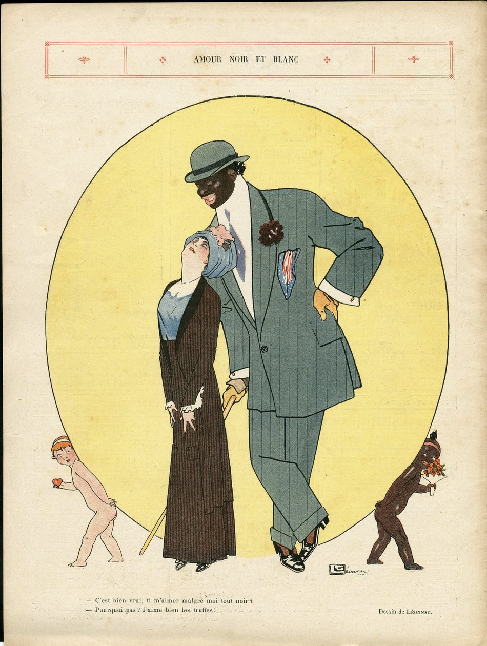 乔治-莱昂内克（1881-1940 年）在《生活报》上的插图 作者 乔治·莱昂内克