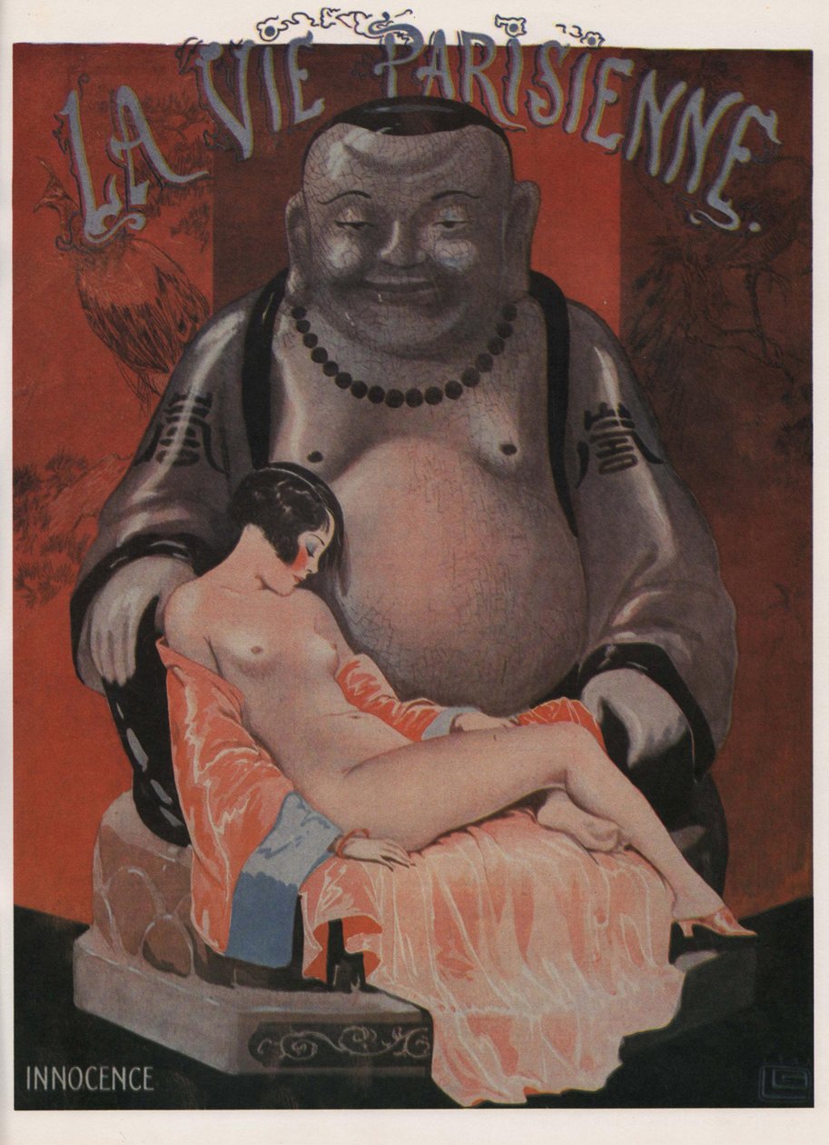无罪。 La Vie Parisienne杂志封面，1925年 作者 乔治·莱昂内克