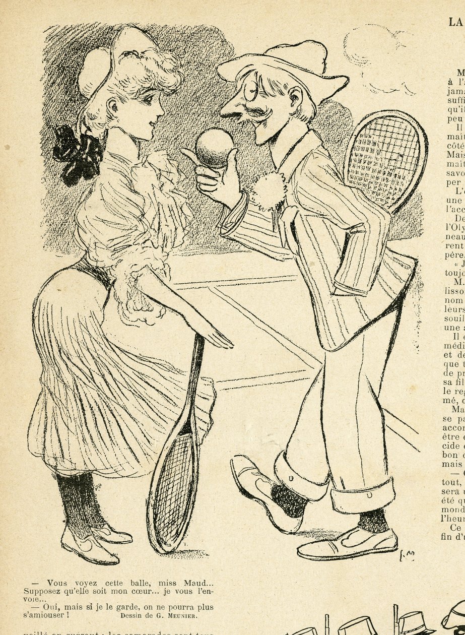 Illustration by Georges Meunier (1869-1934) in Le Rire 作者 乔治·穆尼耶