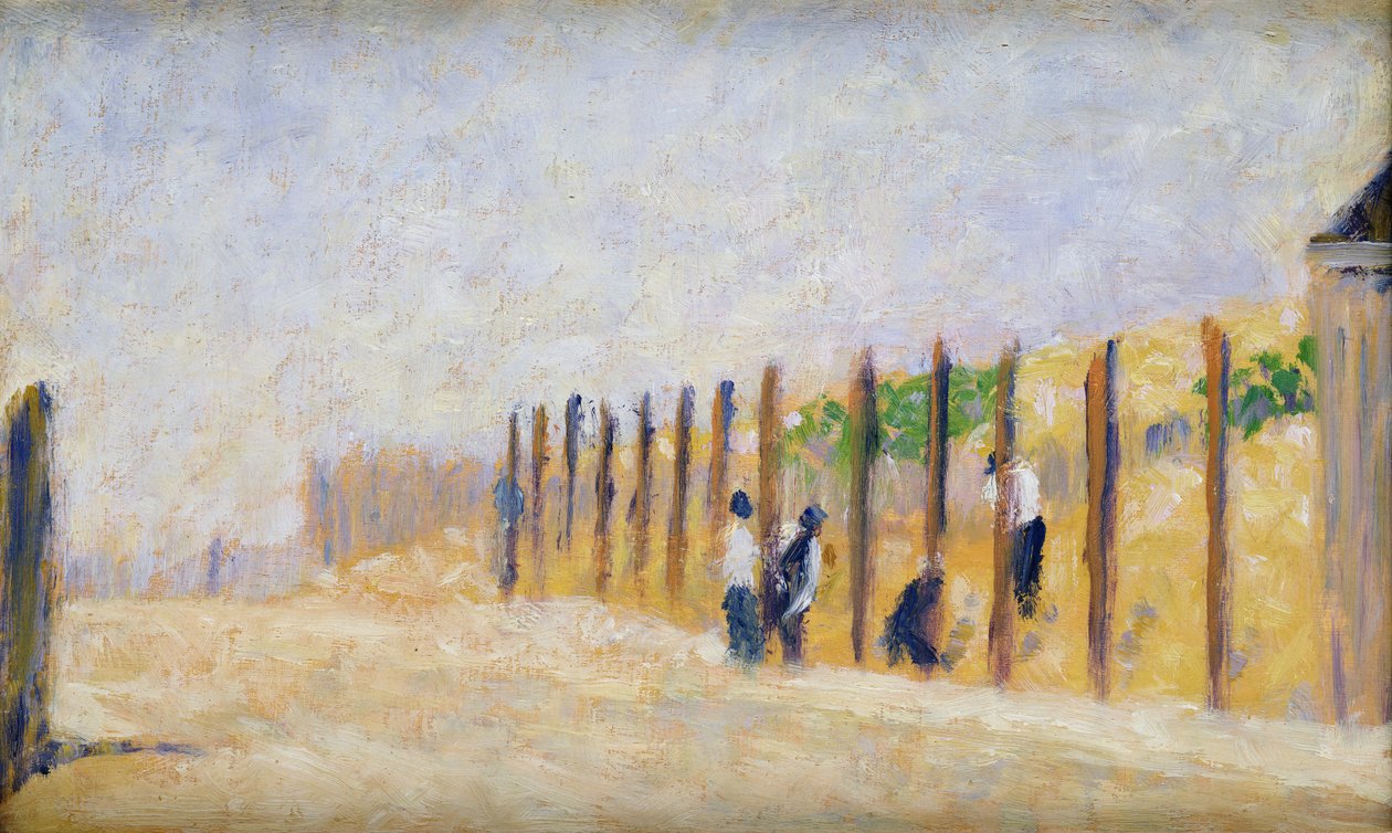 推杆，c.1882 作者 乔治·皮埃尔·苏拉特