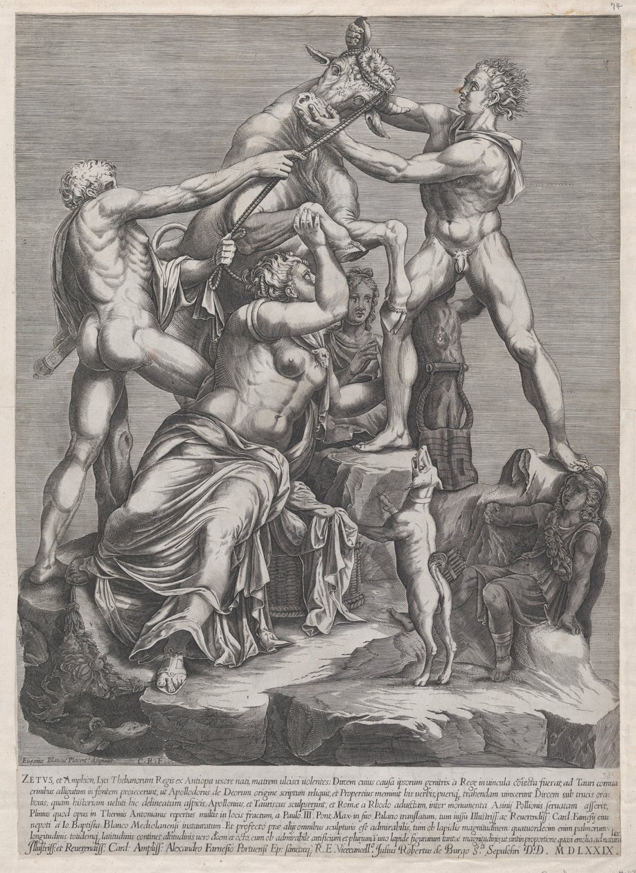 Speculum Romanae Magnificentiae：迪尔西的命运》，1579年。 作者 乔治·雷维迪