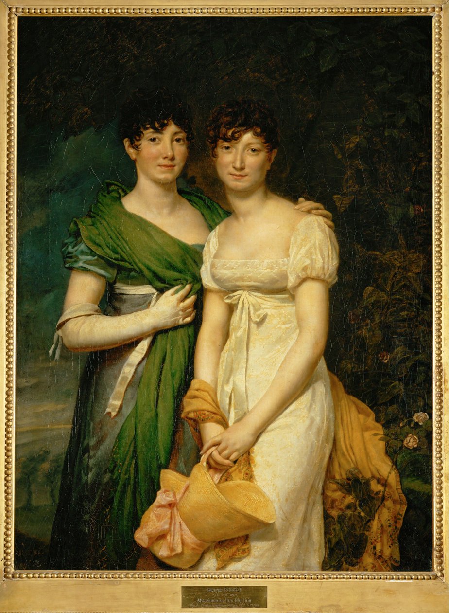 拿破仑一世财政部长莫利恩伯爵的侄女莫利恩小姐（Mesdemoiselles Molien）... 作者 乔治·鲁格