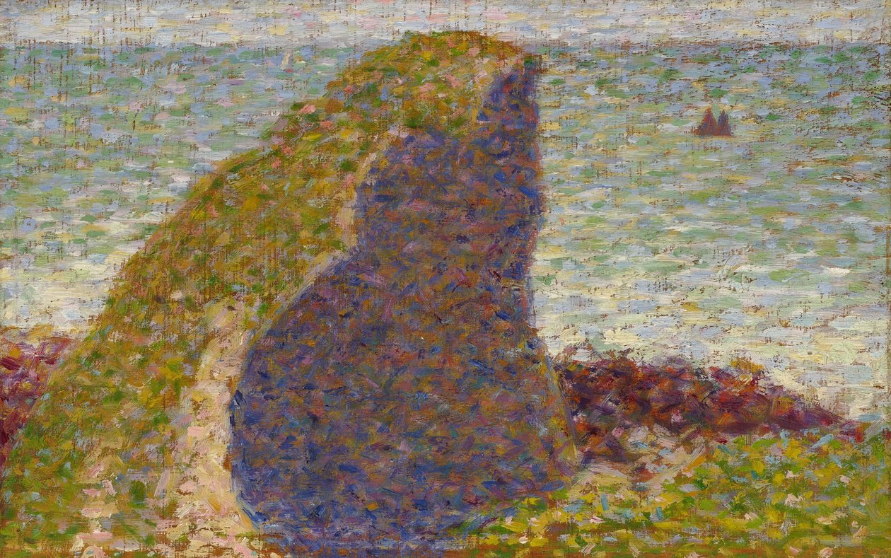 乔治-修拉 - Le Bec du Hoc（研究） 作者 乔治·苏拉特