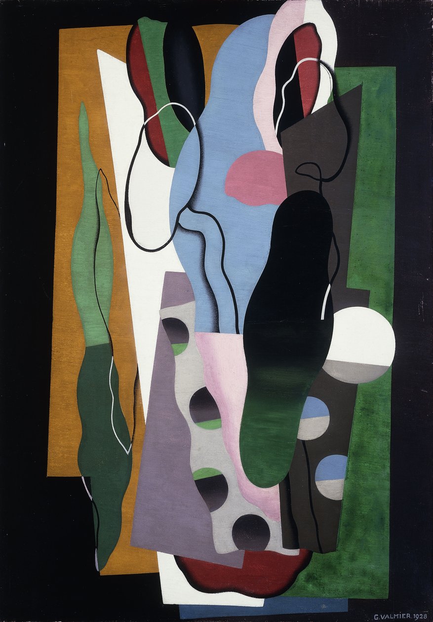 郁金香，1928年 作者 乔治·瓦尔米尔