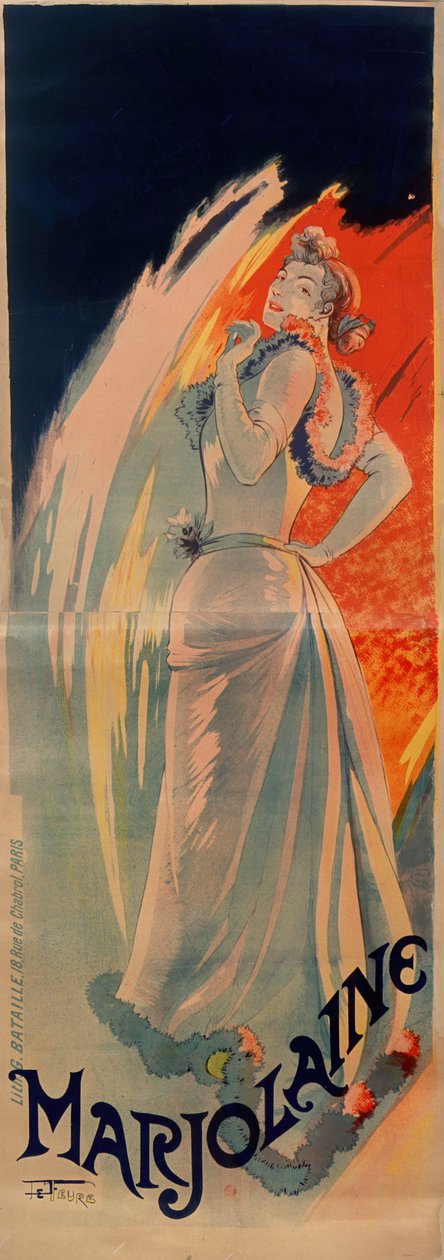 Marjolaine, 1896. 作者 乔治·德。火
