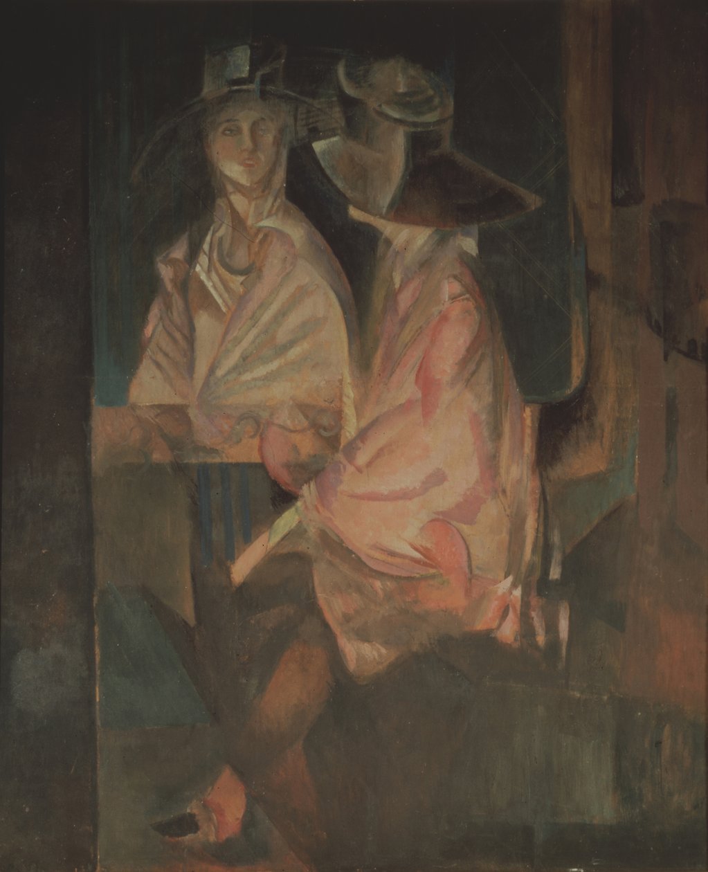 女演员艾丽莎·库嫩（Alisa Koonen）的肖像1889-1974 作者 格奥尔基·博格丹诺维奇·雅库洛夫