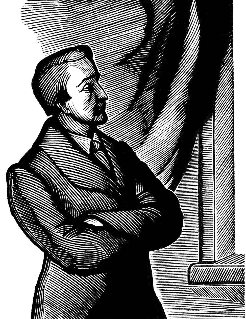 海因里希-海涅，19世纪德国诗人，1934年。   作者 格奥尔基·叶切斯托夫