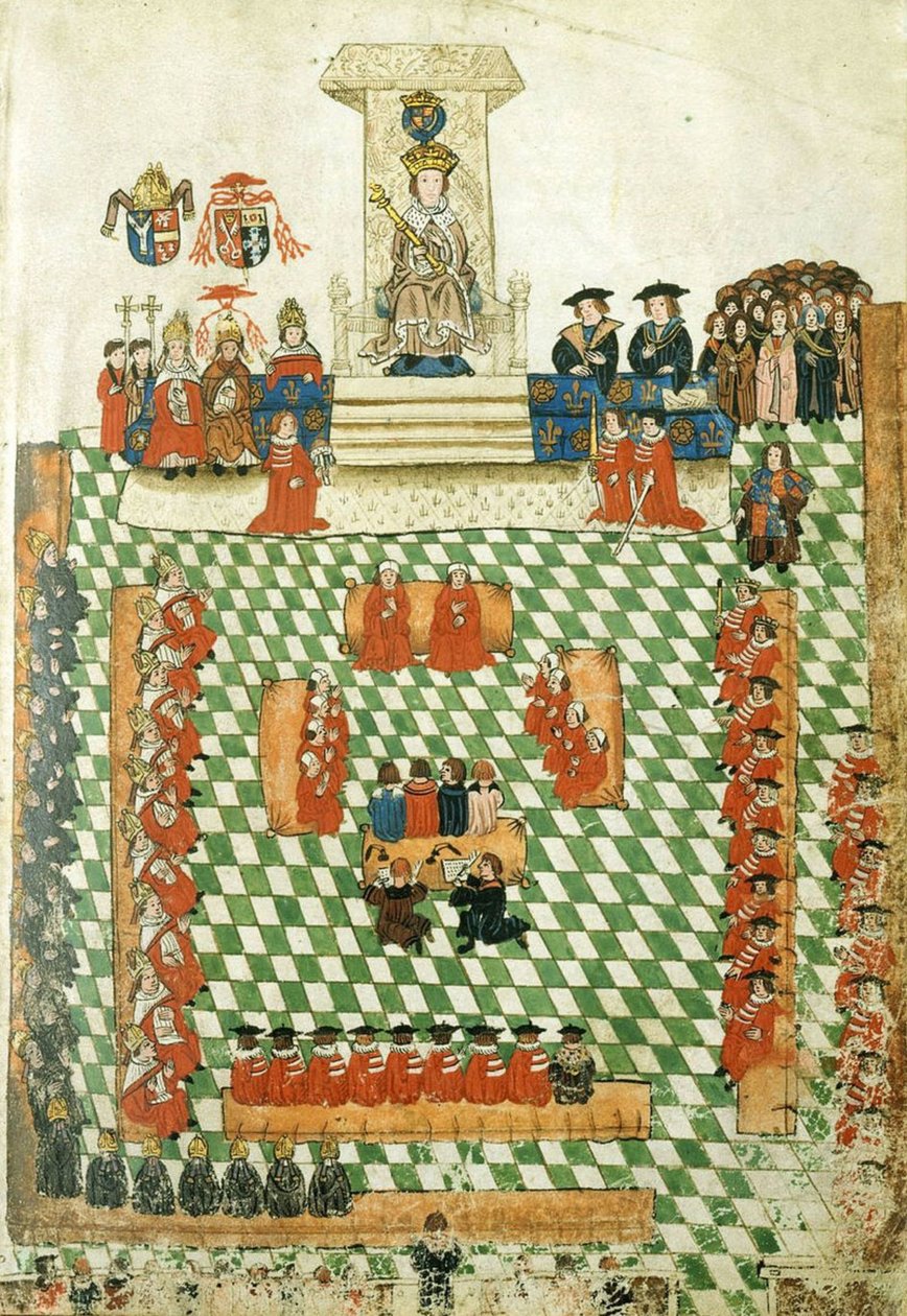 亨利八世国王在布里德威尔宫举行的英格兰议会开幕式上，1523 年 (21114470070) 作者 第比利斯的乔治亚·莱文·拉米什维利