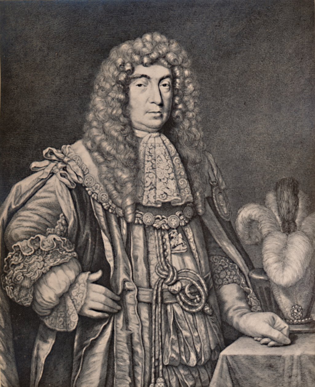 约翰·梅特兰（John Maitland），劳德代尔公爵，苏格兰政治家，1894年17世纪末或18世纪初 作者 杰拉尔德·瓦尔克