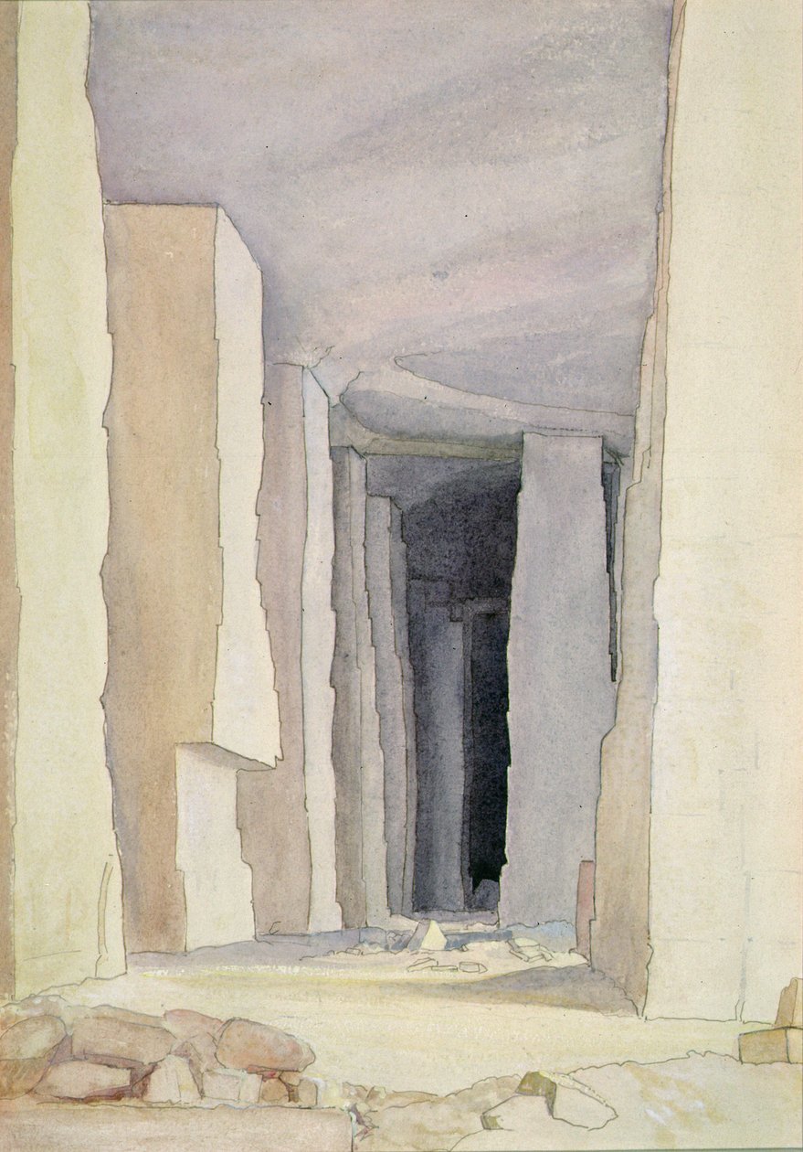 Cyclopean Cave（水粉） 作者 杰拉德·乔恩