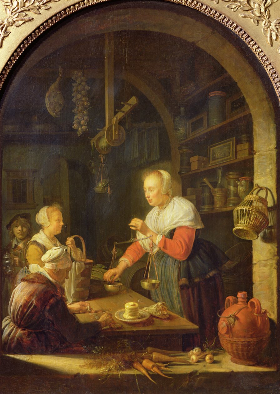 The Village Grocer，1647 作者 葛瑞特窦