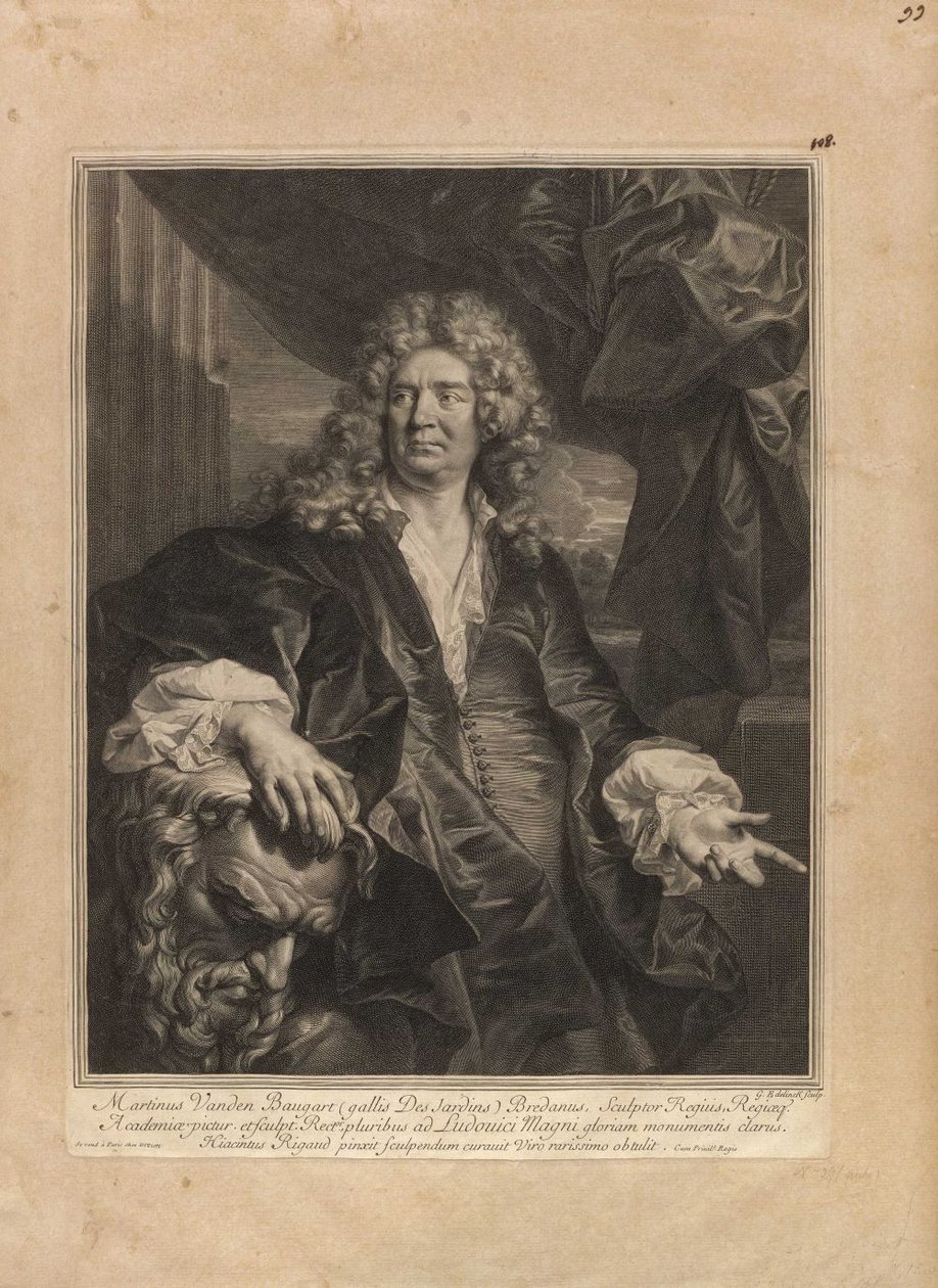 Martinus Vanden Baugart [Martin Vanden Baugart的饰品Des Jardins Bredanus，Sculptor Regius] 作者 杰拉德·埃德林克