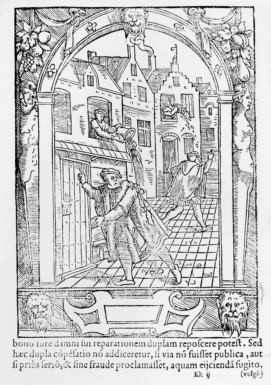 街头犯罪，1554年 作者 杰拉德·德·乔德