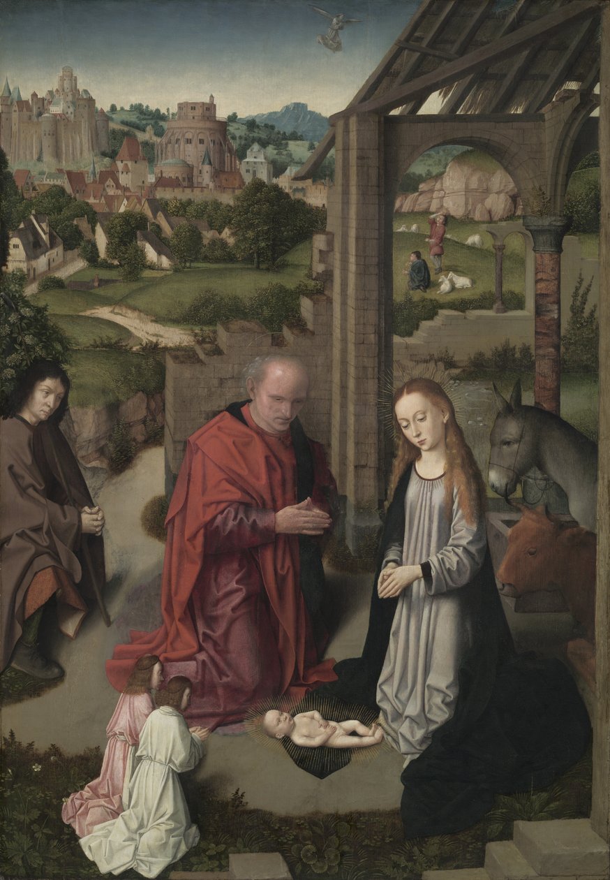 耶稣诞生，c.1485-90 作者 杰拉德·大卫