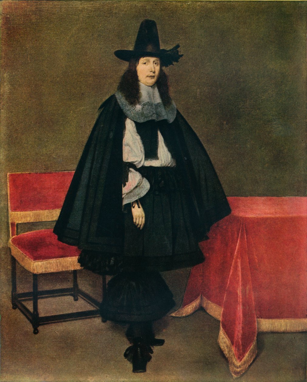 年轻人的画像》，约1663年 作者 杰拉德·特博奇二世