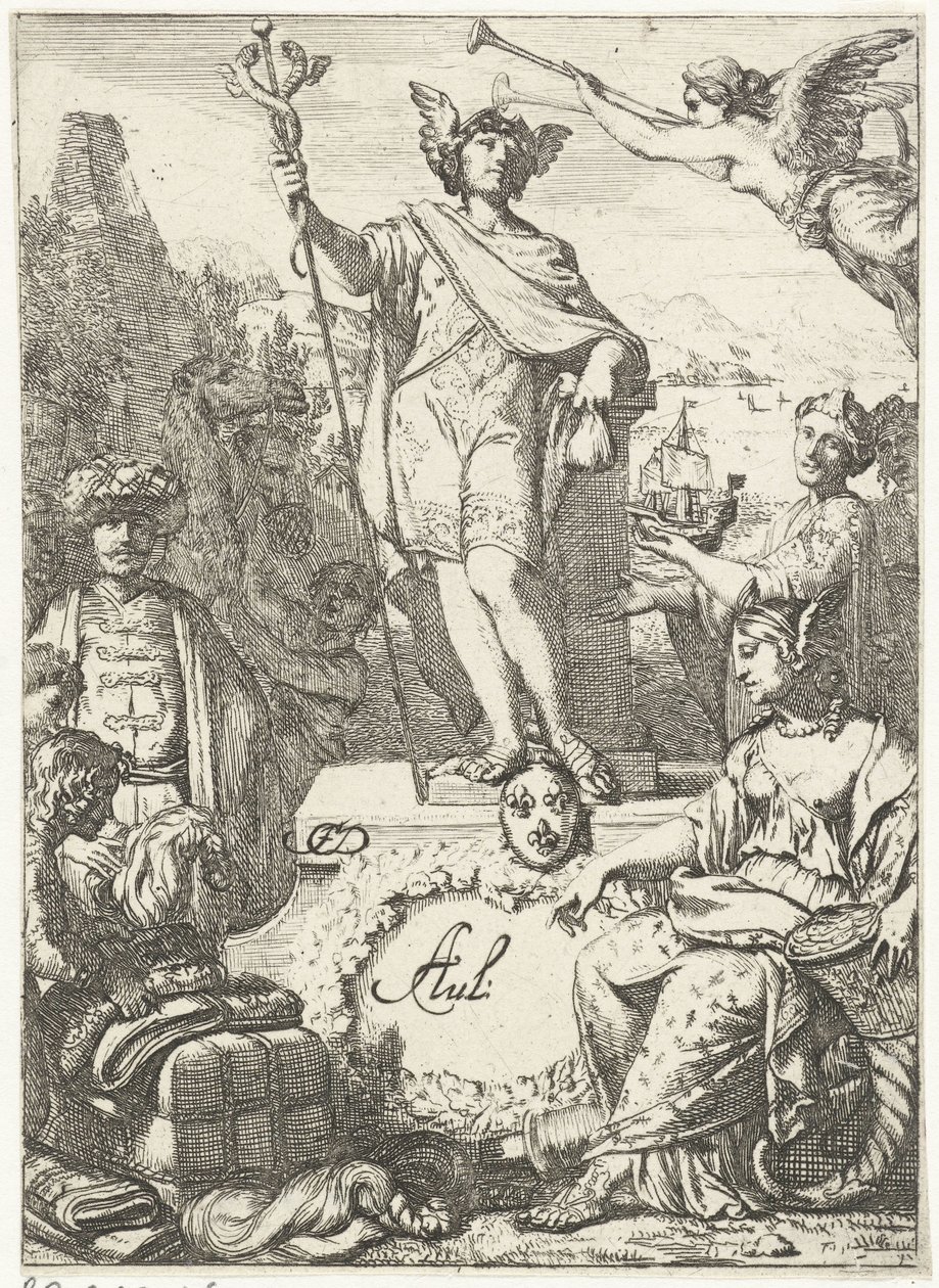 与水星交易的寓意 作者 Gerard de Lairesse（拒绝归属）