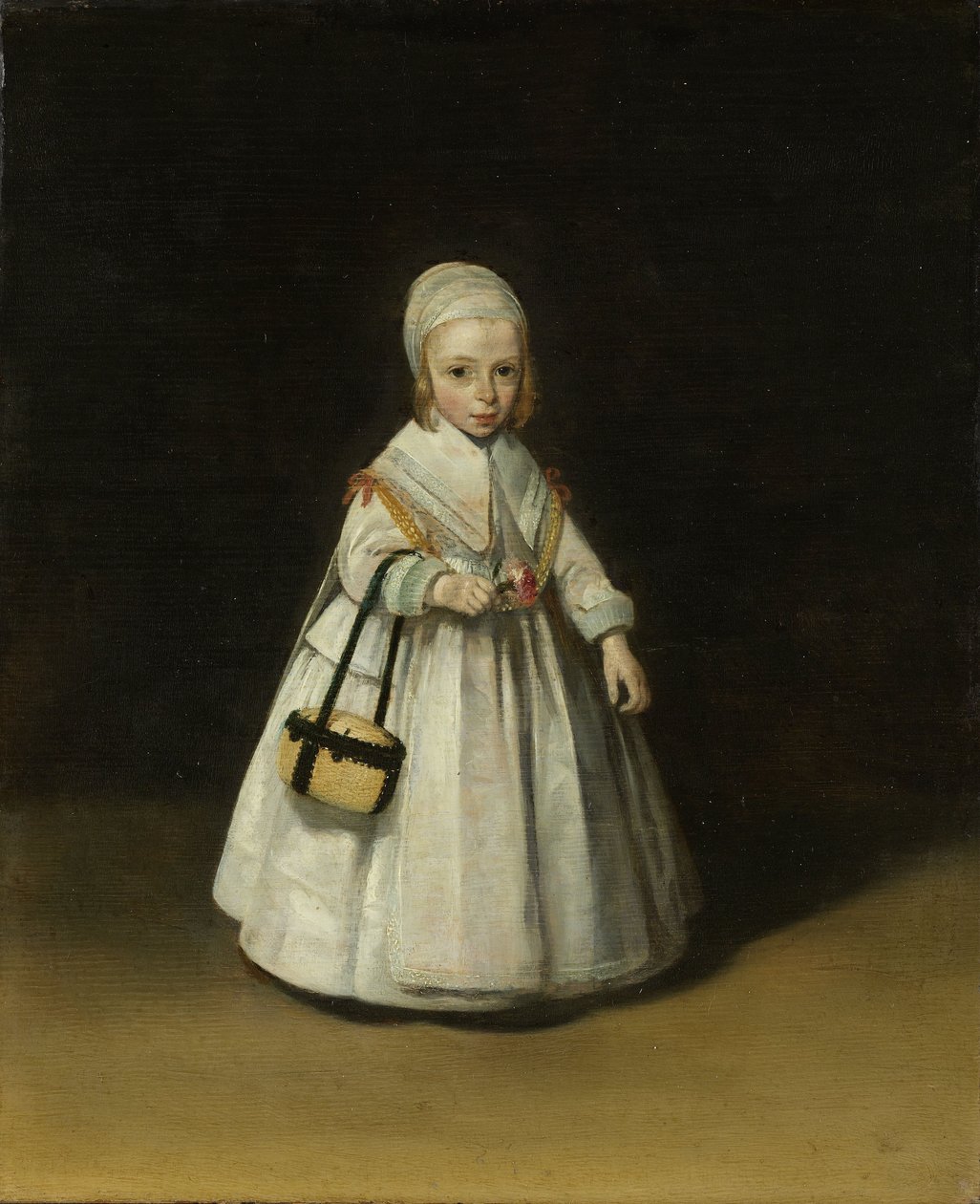 Helena van der Schalcke的肖像，c.1648 作者 杰拉德·特·博尔赫