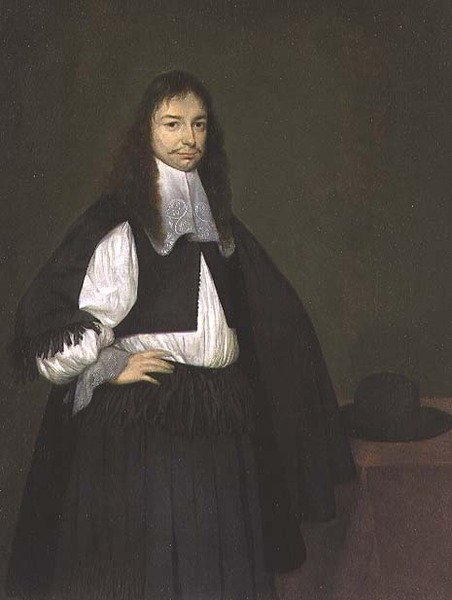 绅士的肖像，c.1667-8（对于看见64506） 作者 杰拉德·特·博尔赫