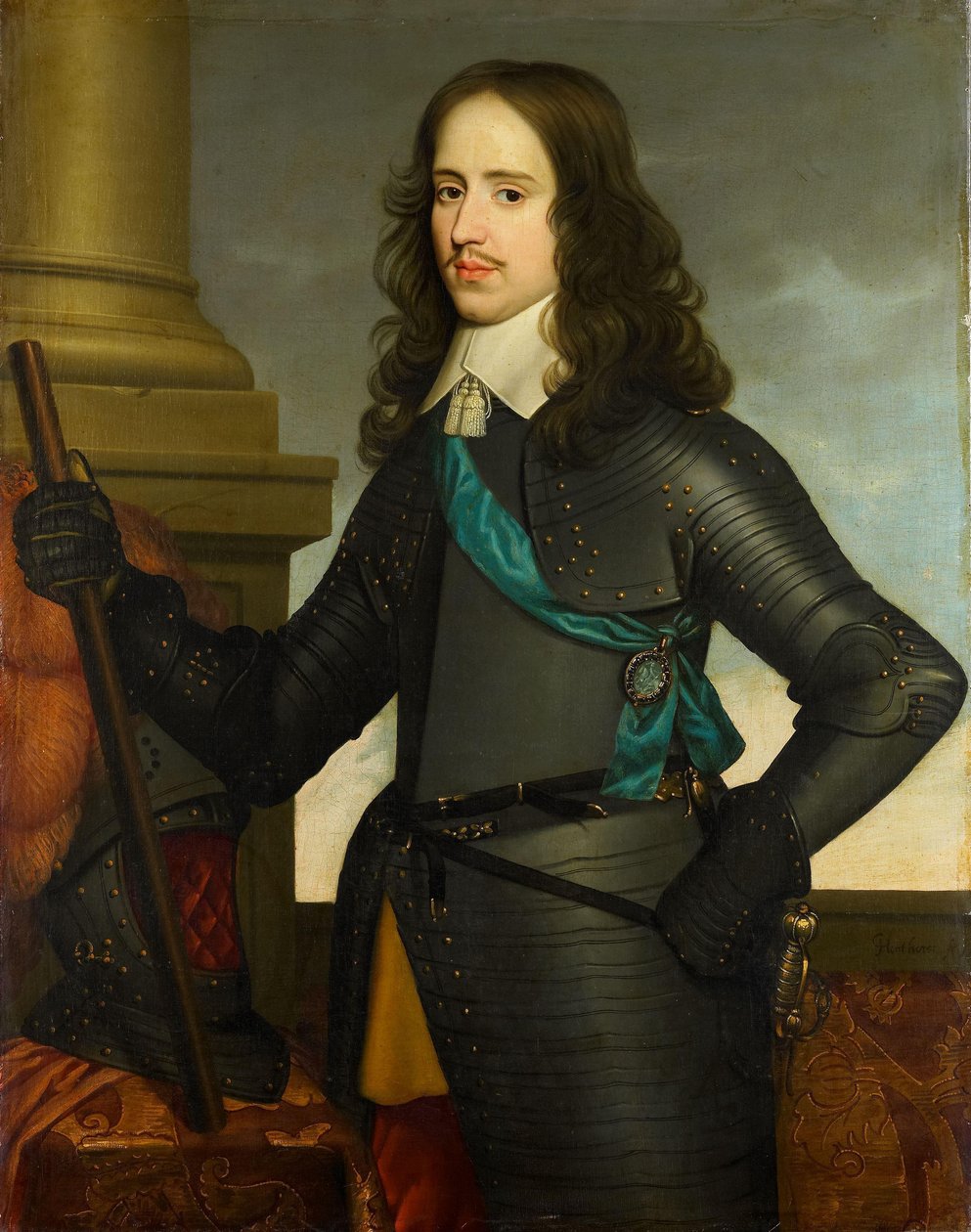 奥兰治亲王威廉二世（1626-1650 年）肖像 作者 Gerard van Honthorst（工作室）