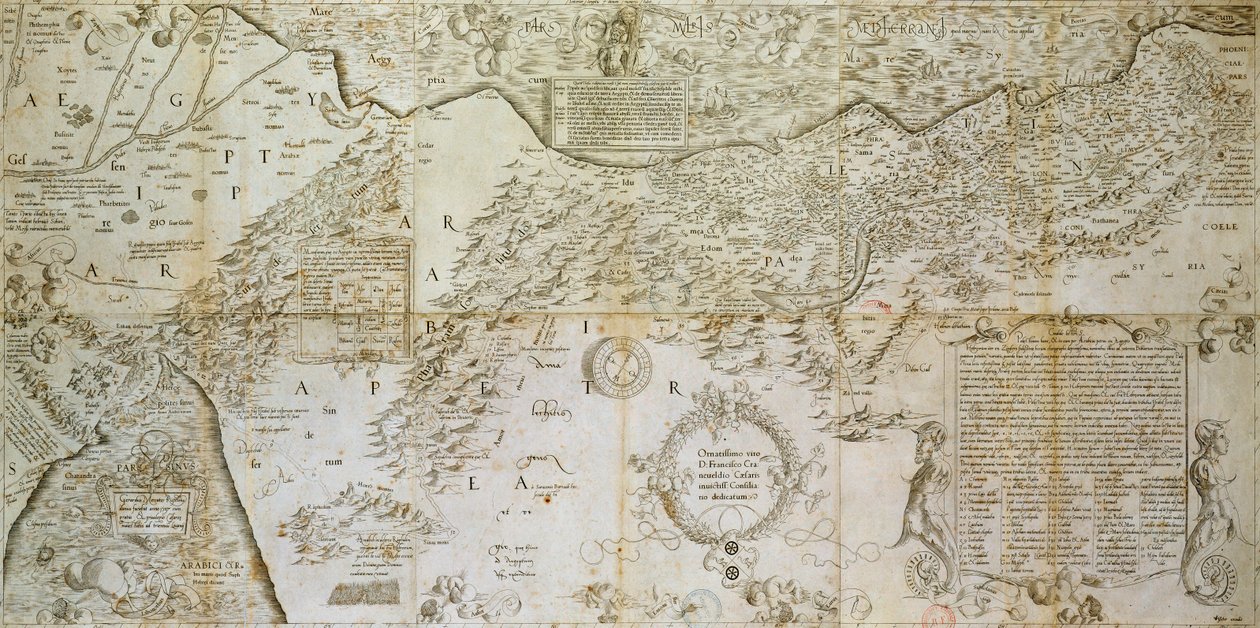 在每个证明理解圣地，1537描述的相同方式 作者 杰拉杜斯·墨卡托