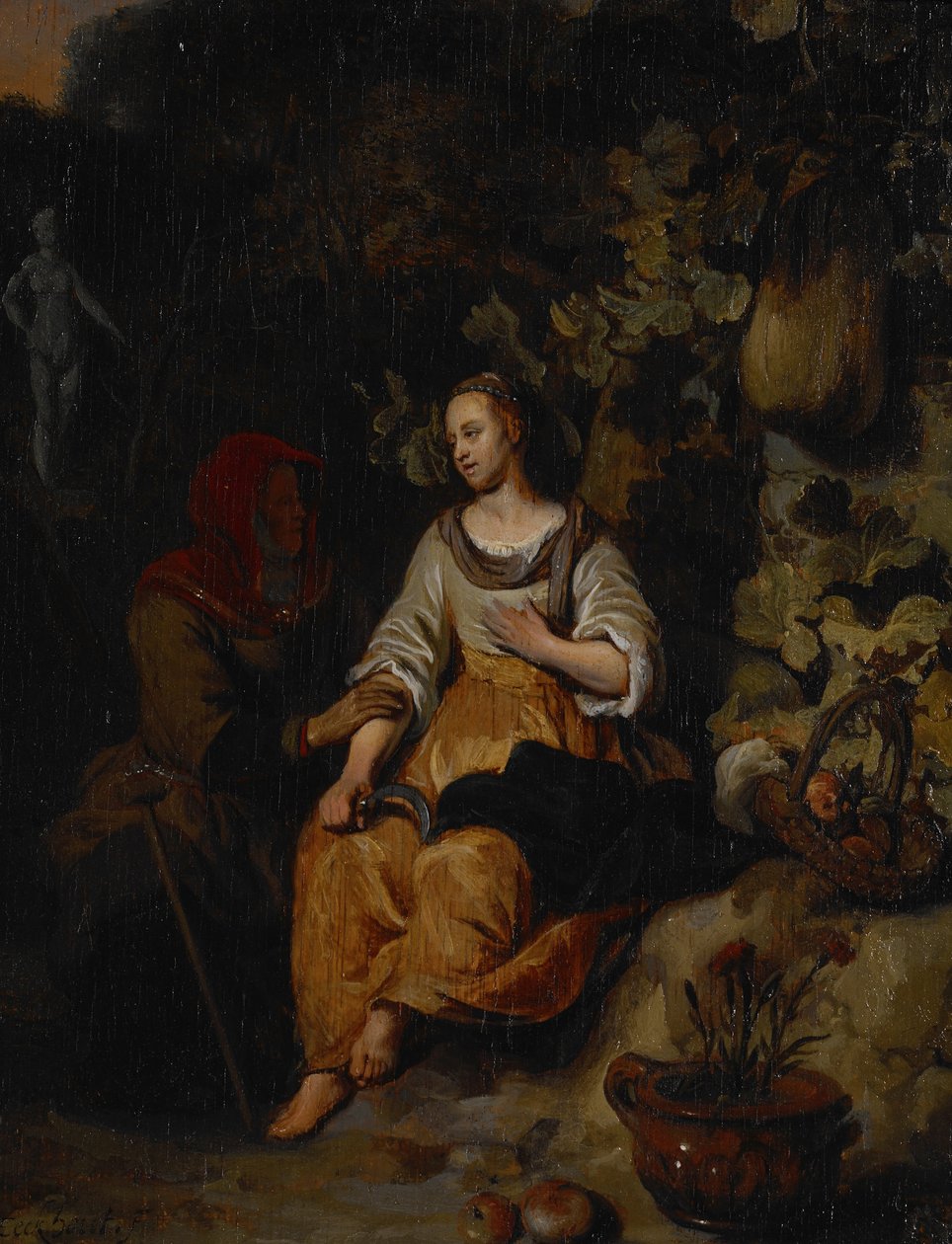 Vertumnus和Pomona 作者 Gerbrand van den Eeckhout