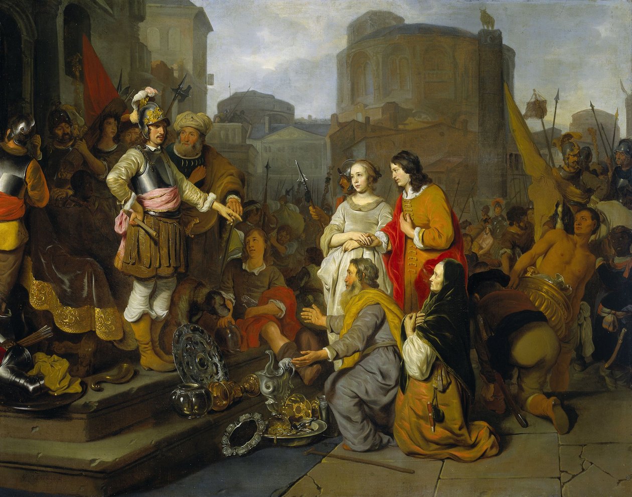 Scipio的控制权，1650-55 作者 Gerbrand van den Eeckhout