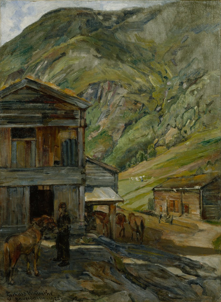 来自 Boverdalen 作者 格哈德·彼得·弗朗茨·菲尔赫姆·蒙特