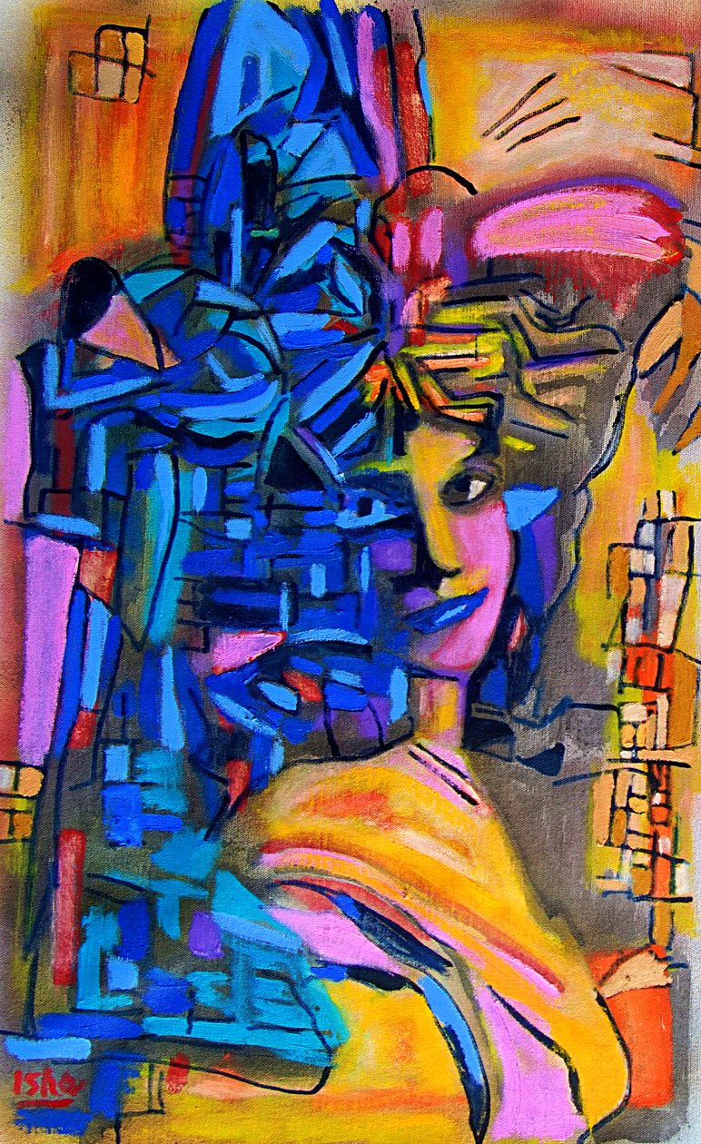 贝拉-玛格丽塔》，2023 年（布面油画） 作者 格哈特·伊斯林豪斯