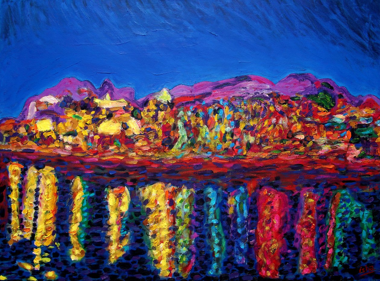 La Paz de la Noche，2022 年（布面油画） 作者 格哈特·伊斯林豪斯