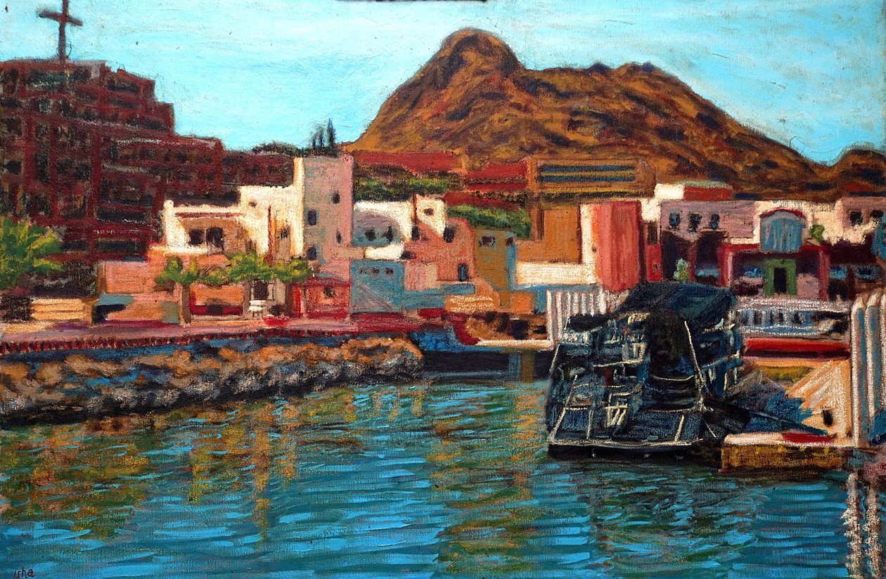 Marina Towards Pedregal，2013 年（布面油画） 作者 格哈特·伊斯林豪斯