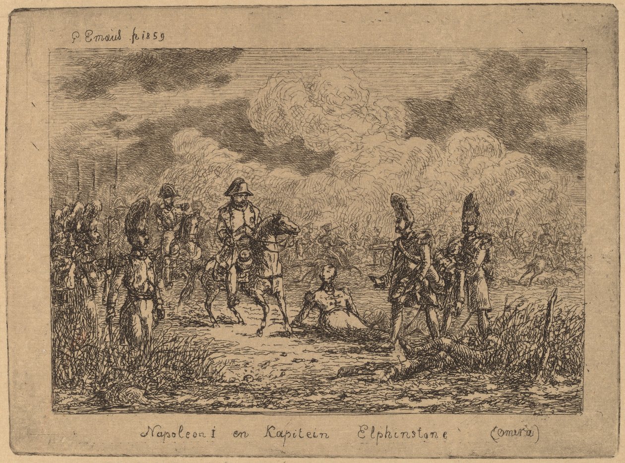 拿破仑一世和埃尔芬斯通上尉 (Napoleon I et le Capitaine Elphinstone) 作者 格哈杜斯·埃莫斯·德米科