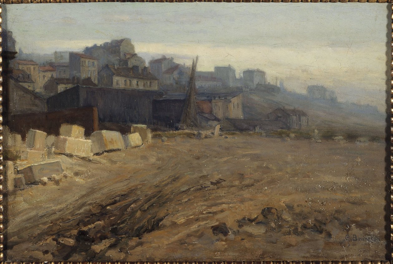 La Butte aux Cailles，约 1901 年（油画） 作者 杰曼·尤金·邦尼顿