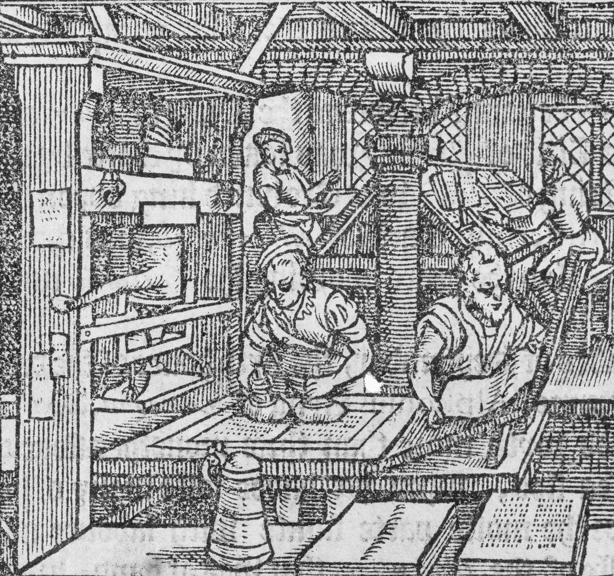 一个版画工作坊 作者 德国学校