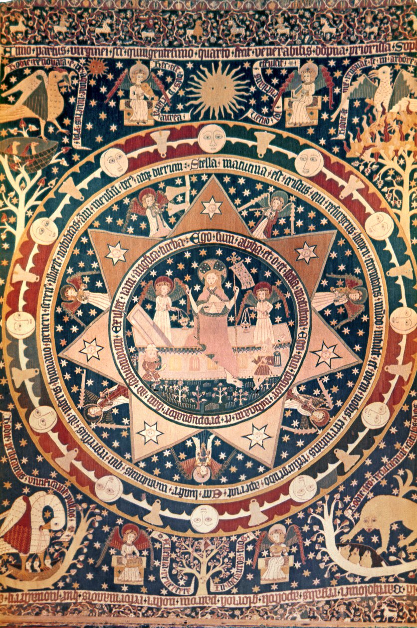 复活节悬挂在Luene修道院，1504-5 作者 德国学校