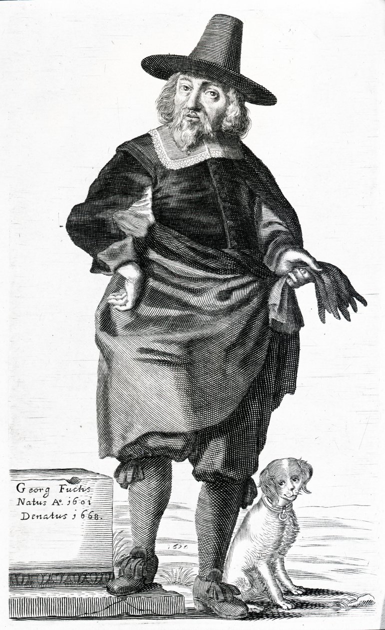 Georg Fuchs，1650年 作者 德国学校
