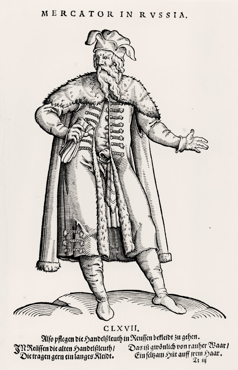 Gerard Mercator（1512-94）在俄罗斯 作者 德国学校
